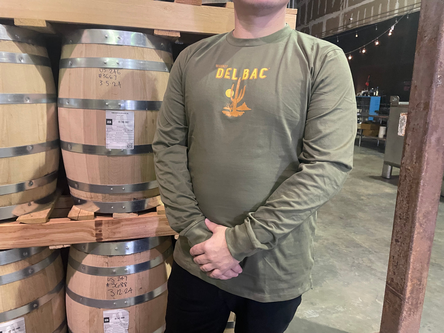 Longsleeve Green Logo Tees