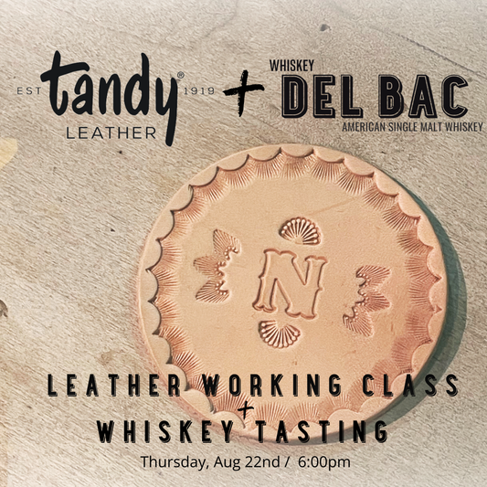 Tandy Leather Workshop - Coaster Making & Marble Dyeing Class