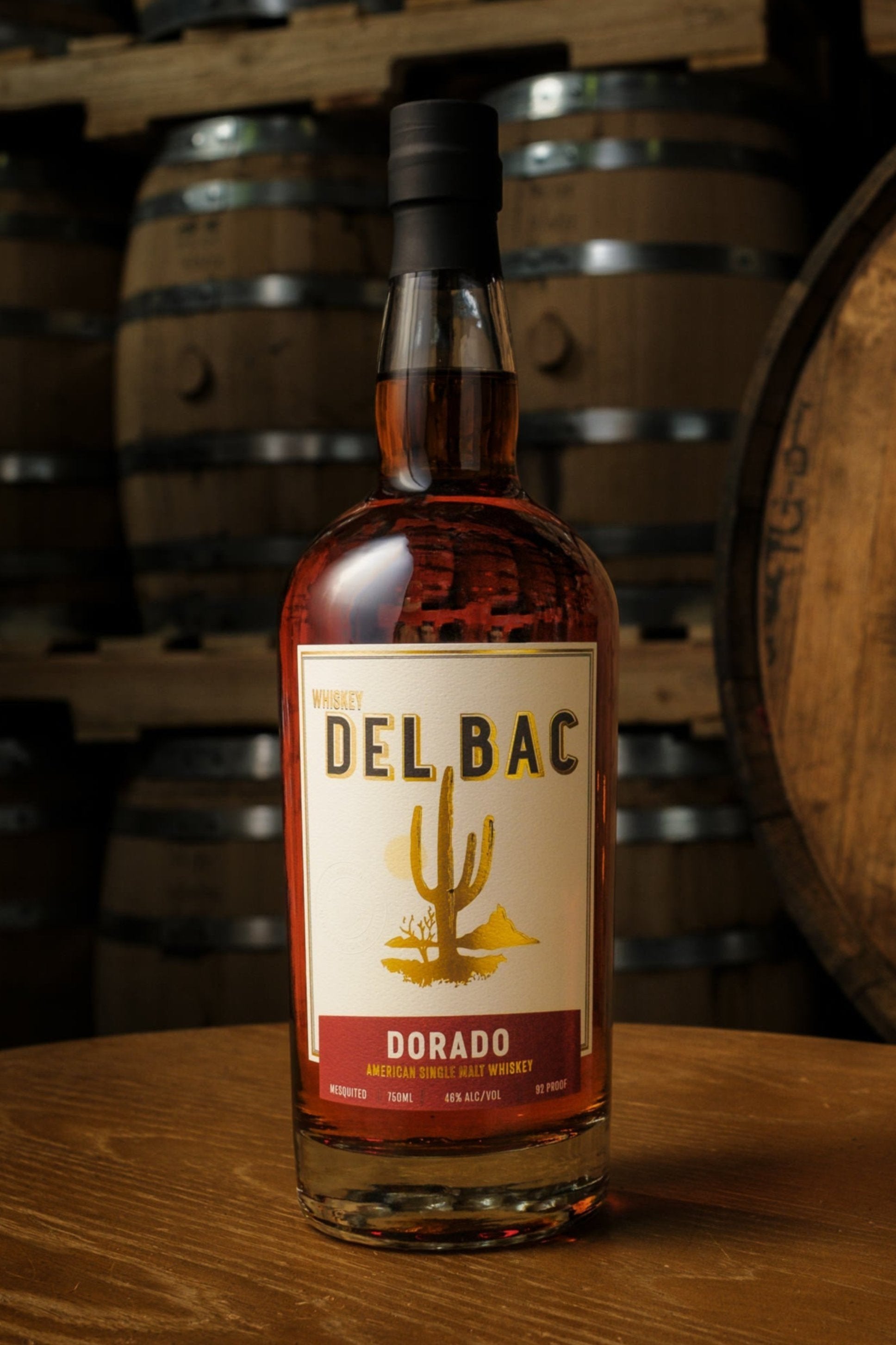 Whiskey Del Bac Doradoのボトル画像