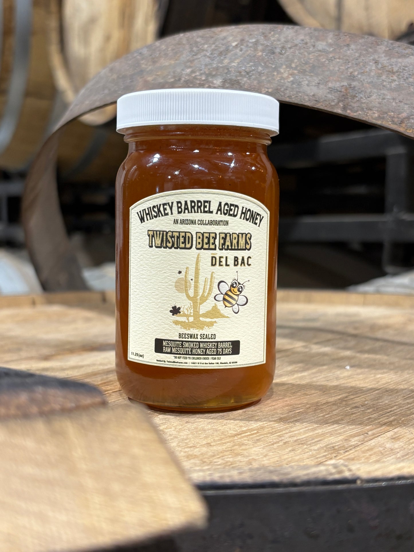 Whiskey Del Bac Barrel Aged Honey