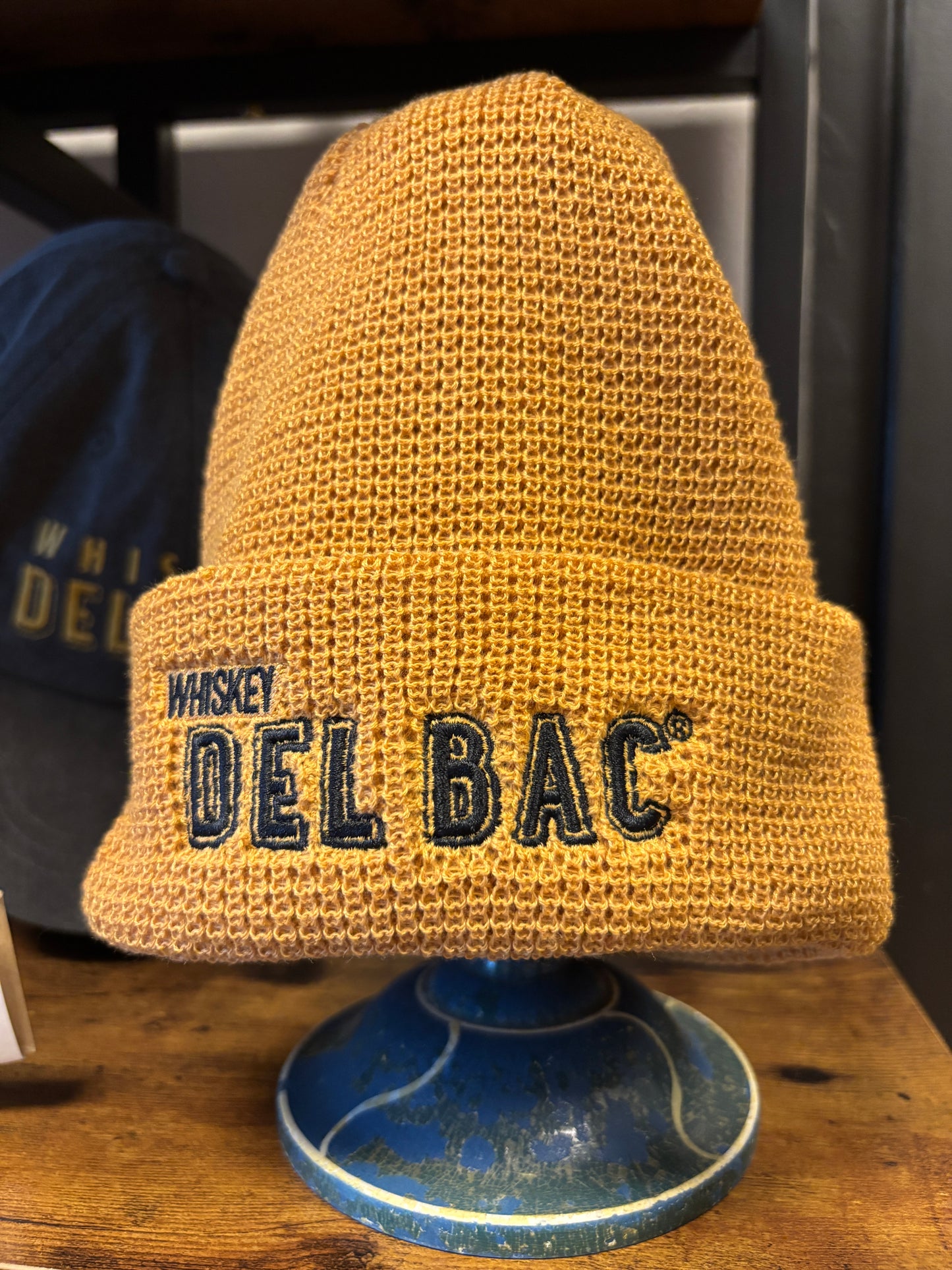Whiskey Del Bac Beanie - Mustard