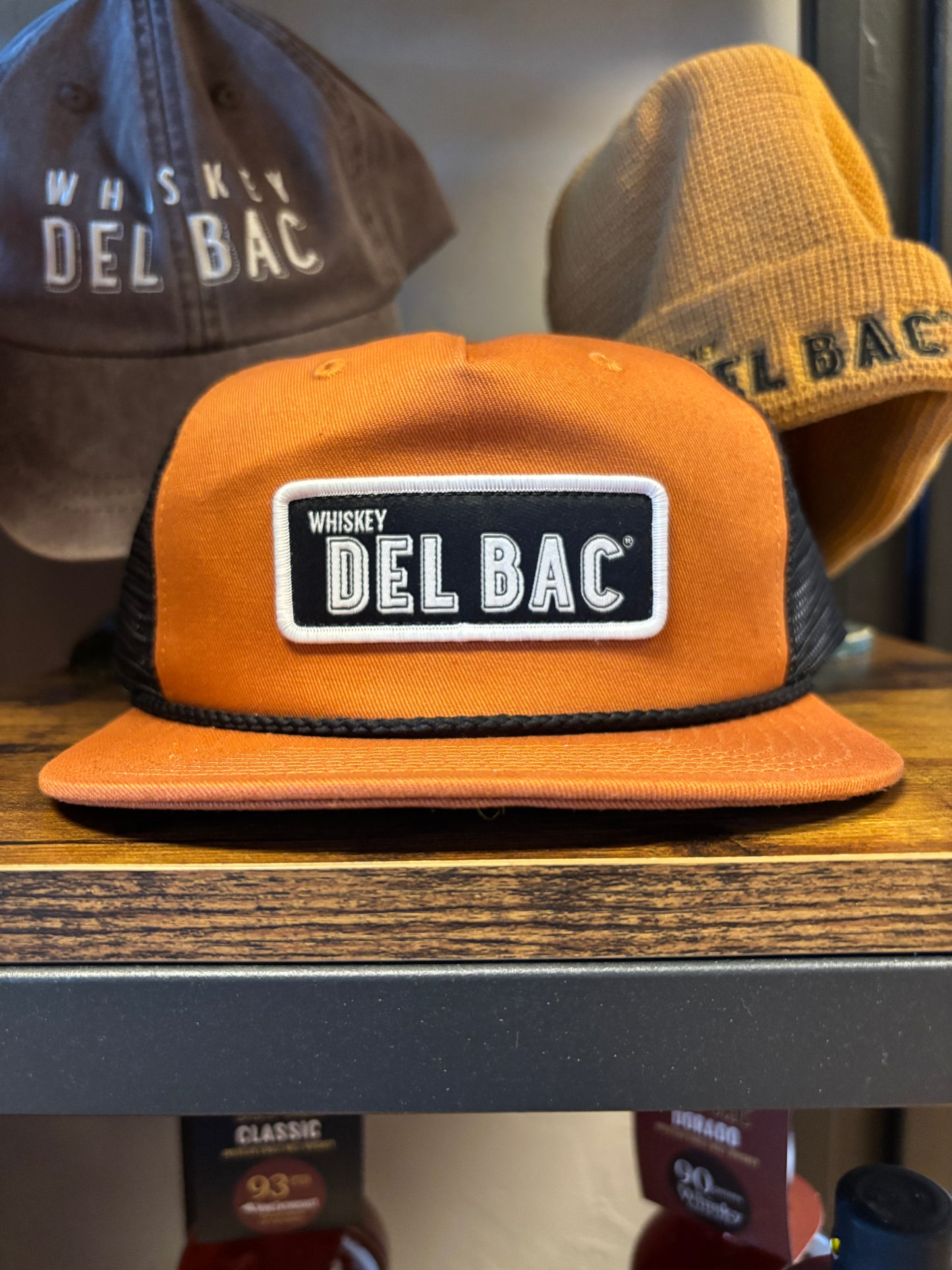 Whiskey Del Bac Trucker Hats