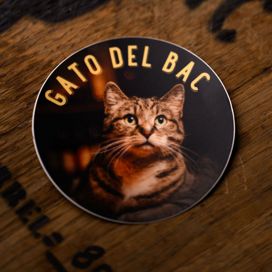 Two Row - Gato Del Bac Sticker