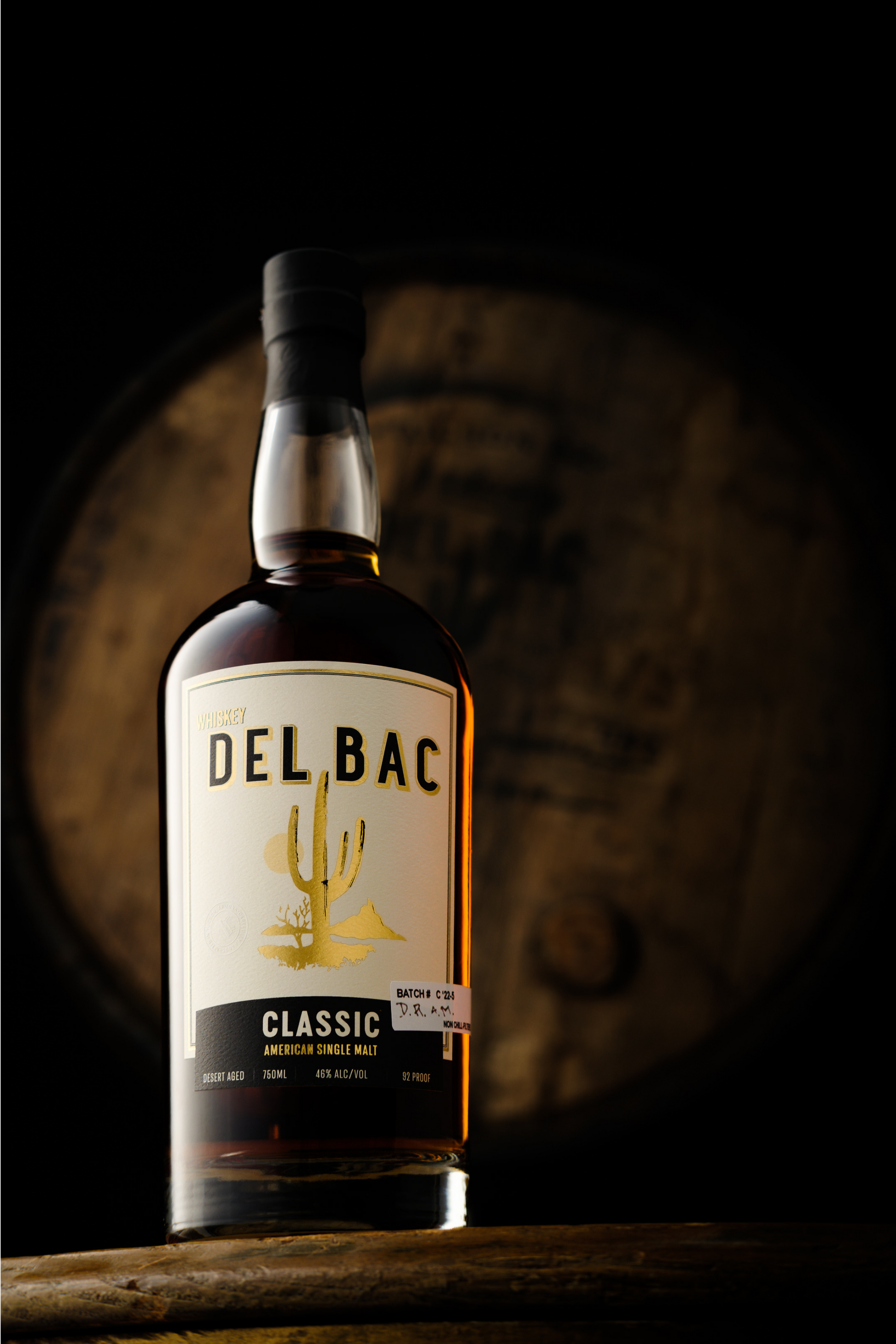 Whiskey Del Bac Classic is an American single malt whiskey made in Tucson, Arizona.