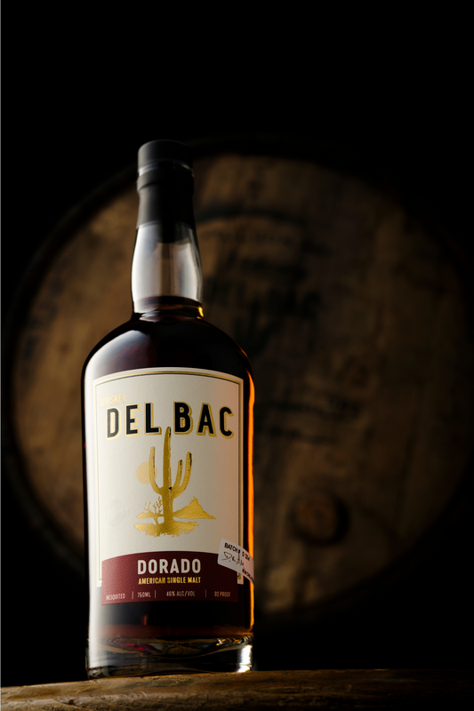 Dorado is an American single malt whiskey smoked with mesquite. 